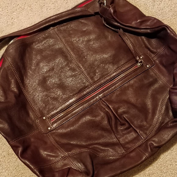 * Tano Extra Large Hobo Tote Leather - Picture 1 of 5